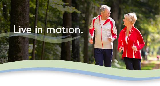 Live in motion.
